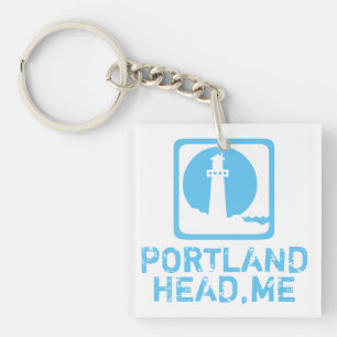 Portland Head Maine Schlüsselanhänger