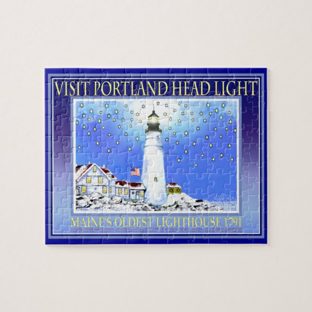Portland helles Hauptpuzzel mit Zinn durch (Horizontal)