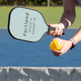 Portland Latitude & Longitude Pickleball Schläger