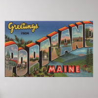 Portland, Maine (Flusslandschaft)