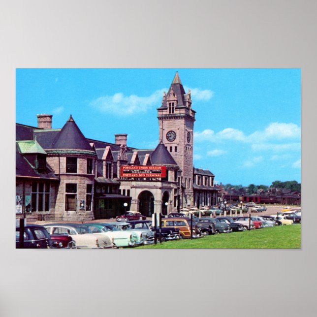 Portland, Maine Gewerkschaft Station, Poster der 5 (Vorne)