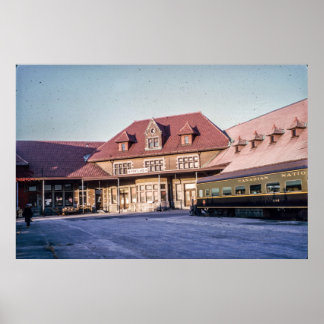 Portland, Maine Grand Trunk Station 1964 Poster