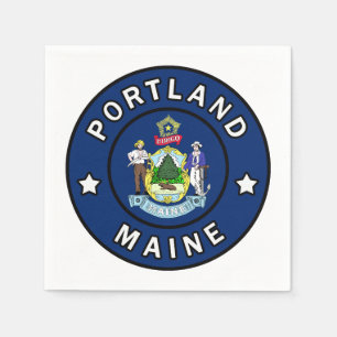 Portland Maine Serviette