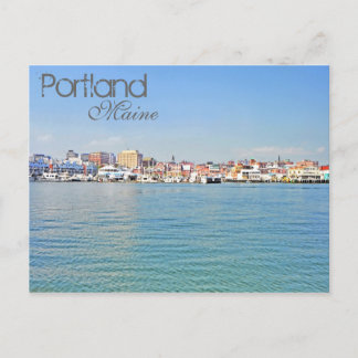 Portland, Maine, USA Postkarte