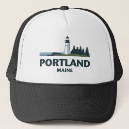 Portland Maine Vereinigte Staaten Truckerkappe