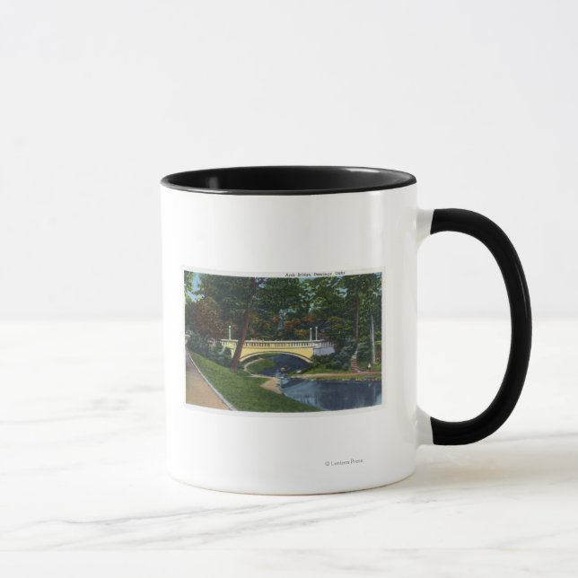 Portland, MaineDeering Oaks Arch Bridge View Tasse (Rechts)