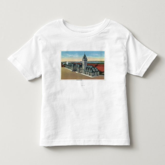 Portland, MaineExterior Ansicht der Kleinkind T-shirt (Vorderseite)