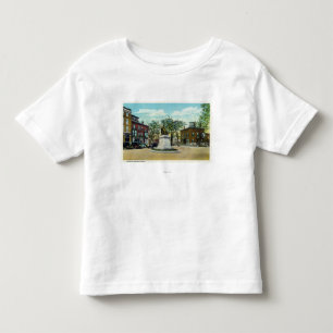 Portland, MaineLongfellow Monument und Quadrat Kleinkind T-shirt
