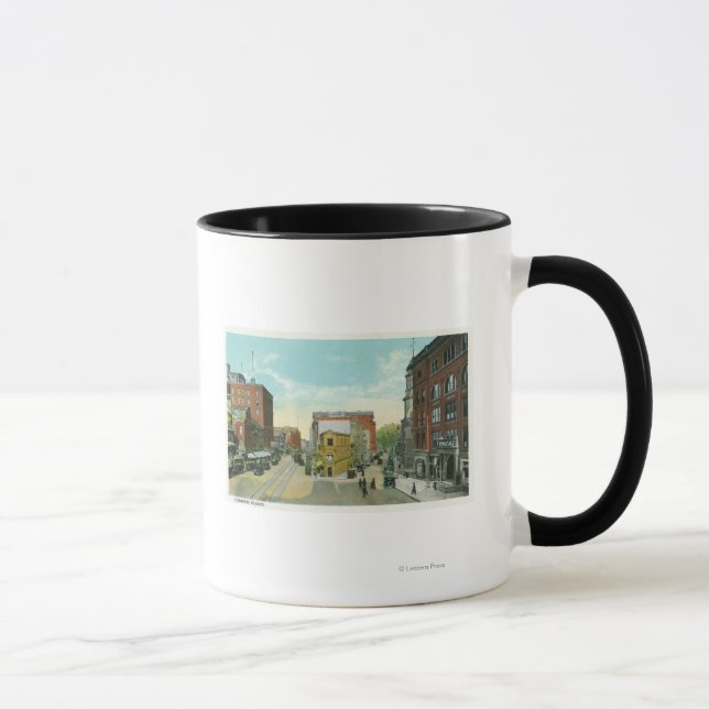 Portland, MaineScenic View of Congress Square Tasse (Rechts)