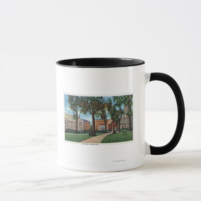 Portland, MaineScenic View vom Lincoln Park Tasse (Rechts)