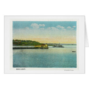 Portland, MaineView des Leuchtturms Bug