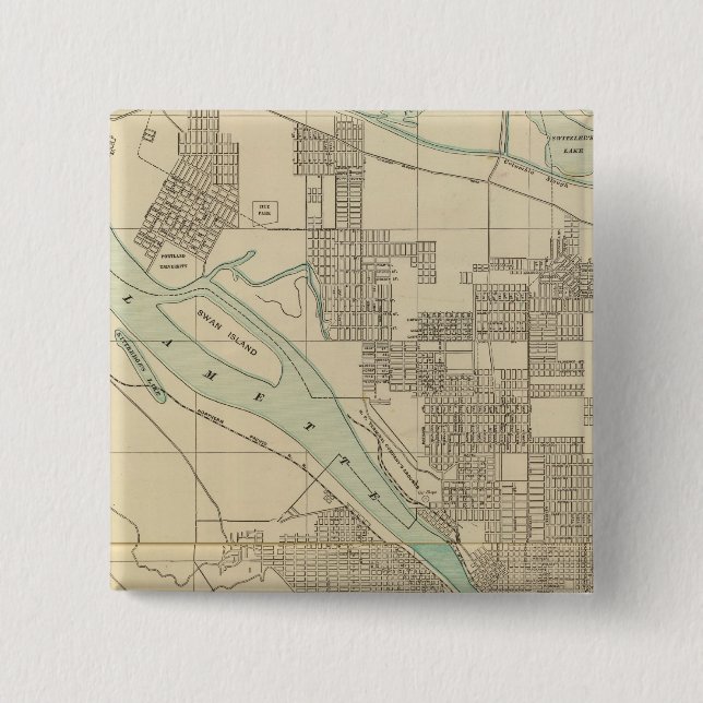 Portland oder button (Vorderseite)