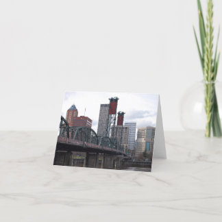 Portland ODER im Stadtzentrum gelegenes Karte