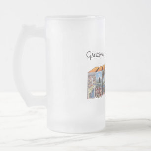 Portland ODER Mattglas Bierglas