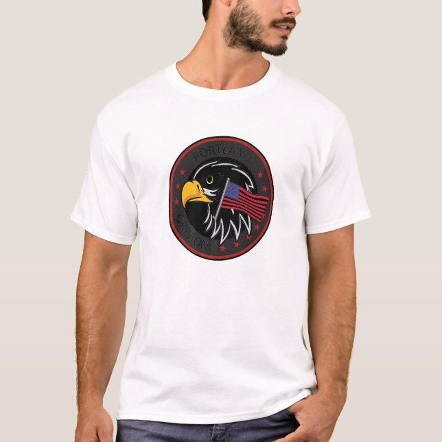 Portland oder Oregon T-Shirt (Vorderseite)