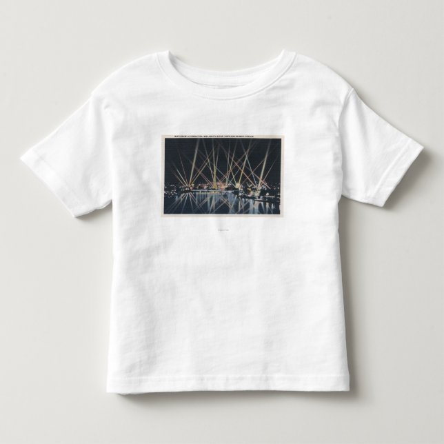 Portland ODER - Schlachtschiff-Beleuchtung Kleinkind T-shirt (Vorderseite)