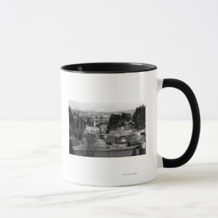 Portland ODER Stadtansicht vom Stadt-Park Tasse