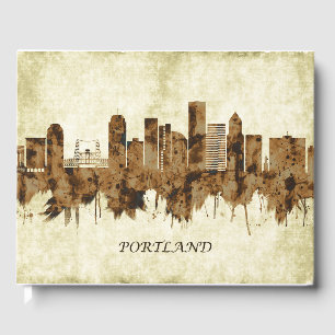 Portland Oregon Cityscape Gästebuch