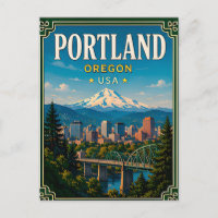 🌲 Portland Oregon Erinnerung von Mountain View 🌲