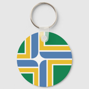 Portland, Oregon-Flagge Schlüsselanhänger