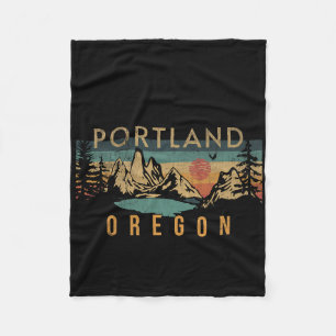 Portland Oregon Fleecedecke