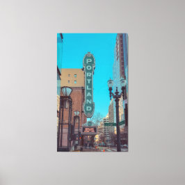 Portland, Oregon Leinwanddruck