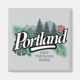 Portland Oregon Magnet
