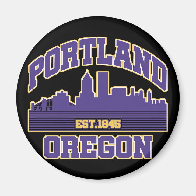Portland, Oregon Magnet (Vorne)