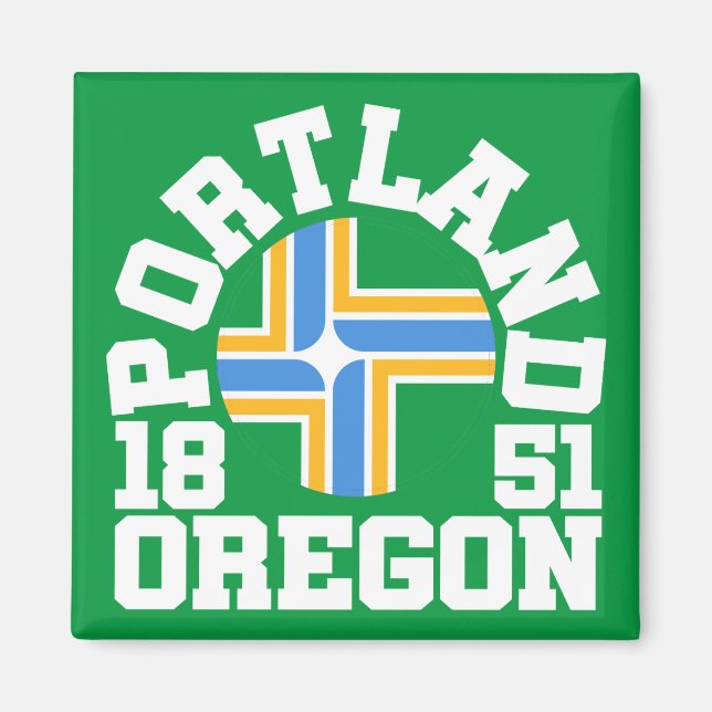 Portland, Oregon Magnet (Vorne)