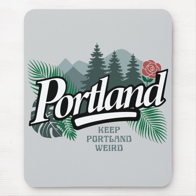 Portland Oregon Mousepad (Vorne)