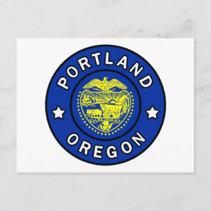 Portland Oregon Postkarte