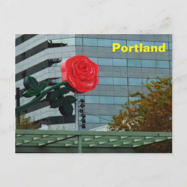 Portland, Oregon Postkarte (Vorderseite)