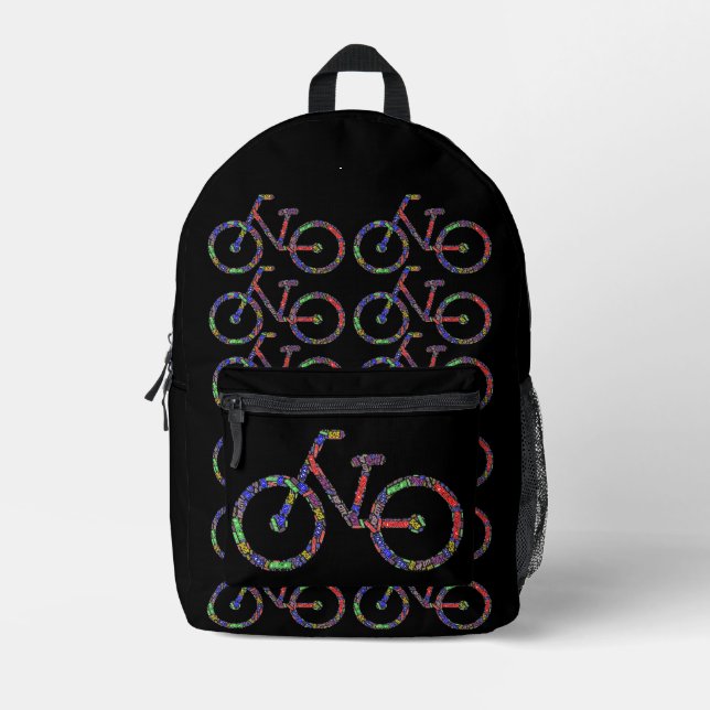 Portland Oregon Rose Städtische Bikes Rucksack (Vorderseite)