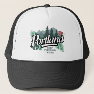 Portland Oregon Truckerkappe