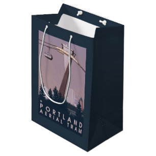 Portland, OregonAerial Tram-Szene Mittlere Geschenktüte