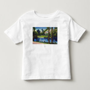 Portland, OregonLaurelhurst Park-Szene Kleinkind T-shirt