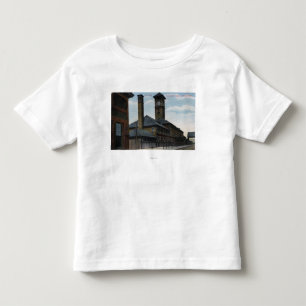 Portland, OregonUnion Depot und Glockenturm Kleinkind T-shirt