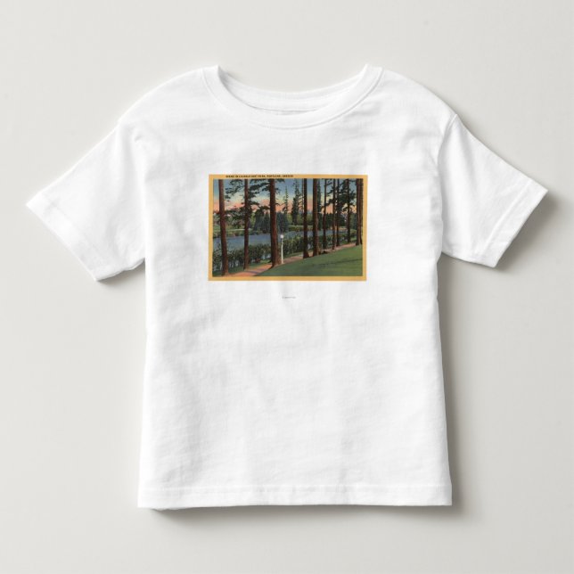 Portland, ORScene in Laurelhurst Park Kleinkind T-shirt (Vorderseite)