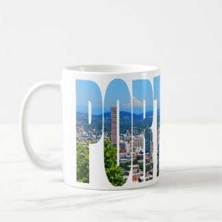 Portland panoramische Skyline-Kaffee-Tasse Kaffeetasse