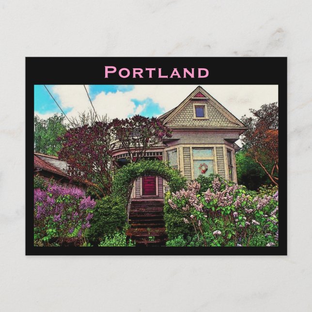 Portland Postcard Postkarte (Vorderseite)