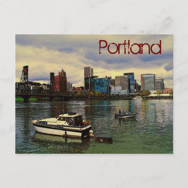 Portland Postcard Postkarte (Vorderseite)