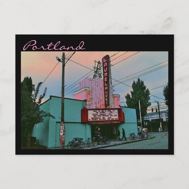 Portland Postcard Postkarte (Vorderseite)
