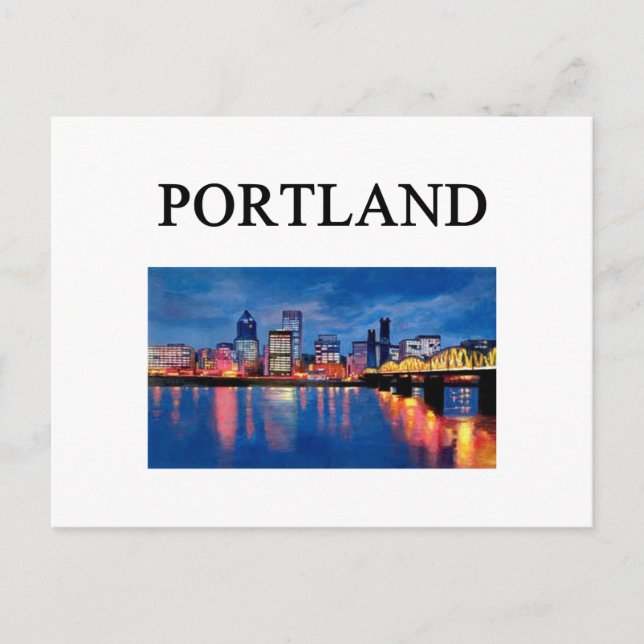 PORTLAND POSTKARTE (Vorderseite)