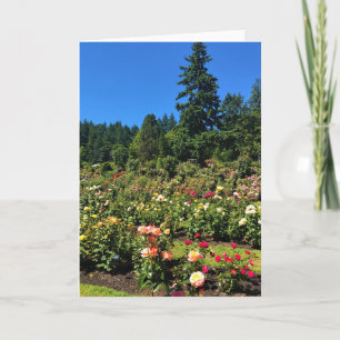 Portland Rose Garden, OR Karte