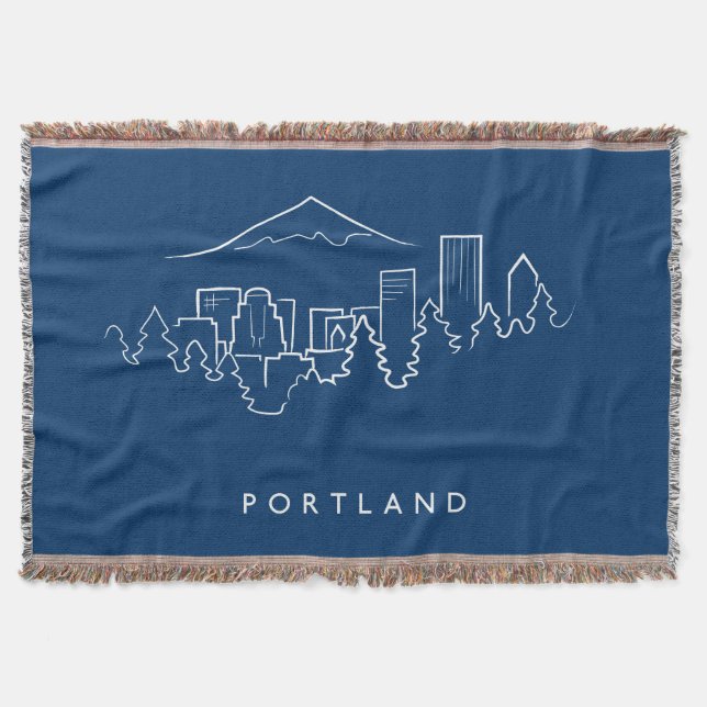 Portland-Skyline Decke (Vorderseite)