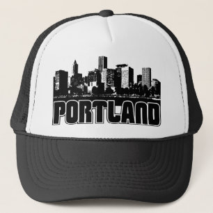 Portland-Skyline Truckerkappe