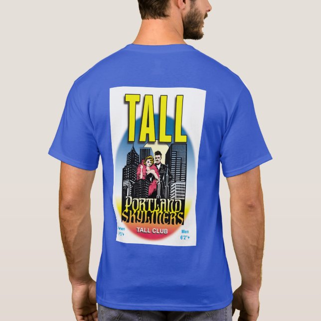 Portland Skyliners T-Shirt (bestellen Sie Blau!) (Rückseite)