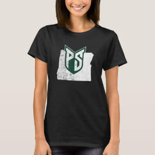 Portland Staat University Vikings Staat Form T-Shirt