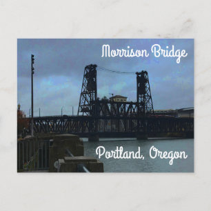 Portland Steel Bridge #1 Postcard Postkarte