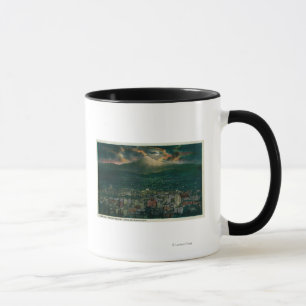 Portland und Berg Hood von Mondlicht Tasse
